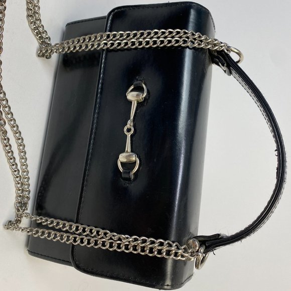 Vintage HORSE BIT Boxy CHAIN Bag - Picture 3 of 6